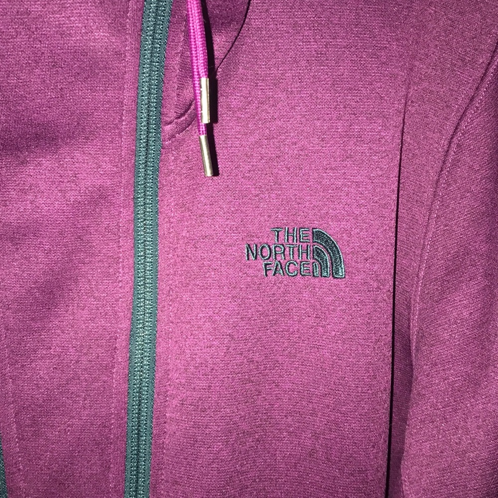 Purple North Face jacket